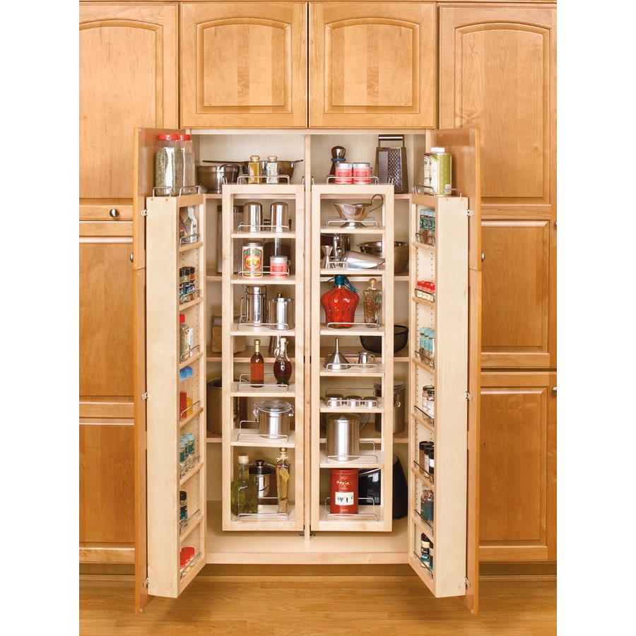 Rev A Shelf 45 In Wood Swing Out Pantry Kit At Lowes Com   090713004495 