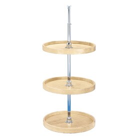 Lazy Susans At Lowes Rev A Shelf 3 Tier Wood Full Circle Cabinet Lazy Susan