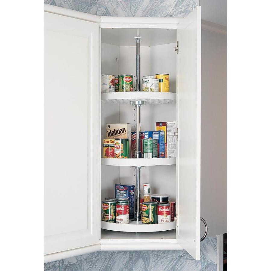 Rev A Shelf 3 Tier Plastic Full Circle Cabinet Lazy Susan At Lowes Com