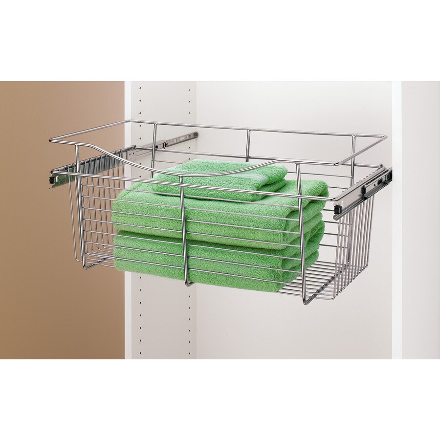 Rev-A-Shelf CB-301207CR-R 2-Piece Chrome Pull-Out Baskets