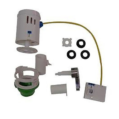Smarter Flush Smarter Flush Flapper Replacement Kit with Chrome Handle