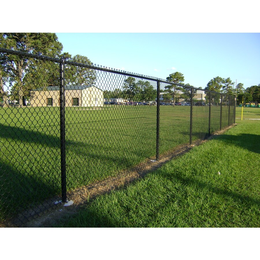 Vinyl Coated Steel Chain-Link Fence Top Rail (Common: 1.31-in x 21-ft ...