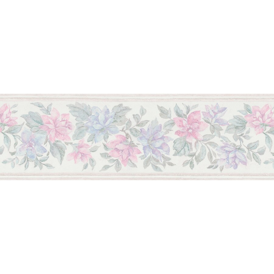 Brewster Wallcovering Floral Border Wallpaper at Lowes.com