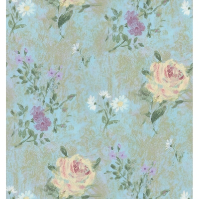 Brewster Wallcovering Large Floral Wallpaper At Lowes Com