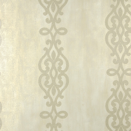 Brewster Wallcovering Sparkle 56-sq ft Champagne Non-Woven Stripes