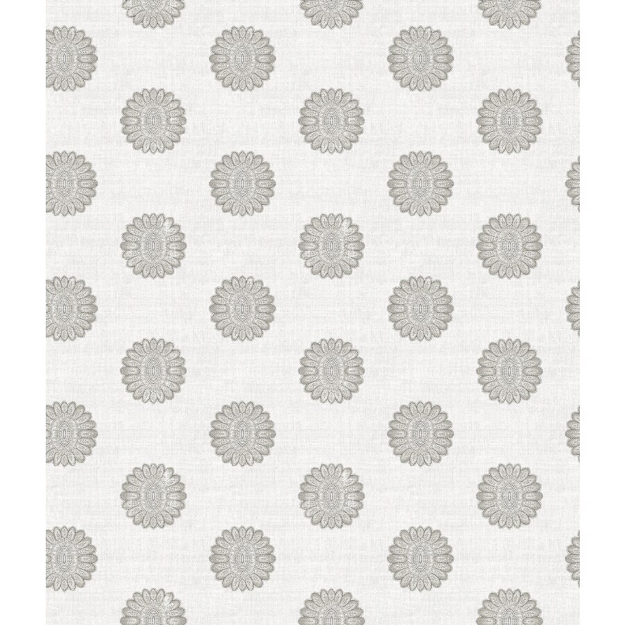 Brewster Wallcovering Ami 56-sq ft Grey Non-Woven Geometric Unpasted