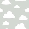 NuWallpaper Peel and Stick Wallpaper Grey Vinyl Scenic Wallpaper at