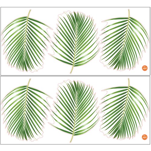 WallPops Coastal Wall Stickers in the Wall Murals department at