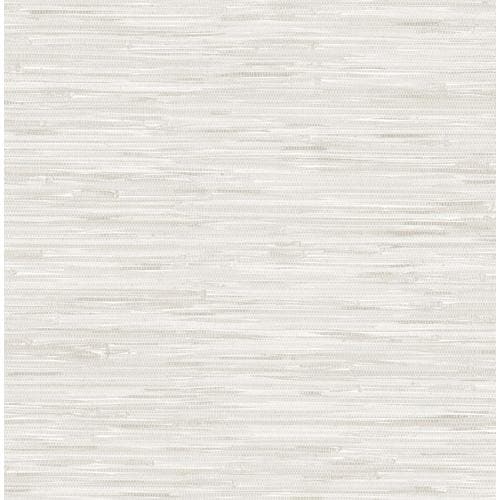 NuWallpaper NuWallpaper 30.75-sq ft Off-white Vinyl Grasscloth Self