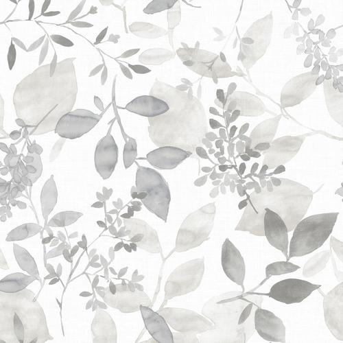 NuWallpaper 30.75-sq ft Grey Vinyl Ivy Vines Self-Adhesive 