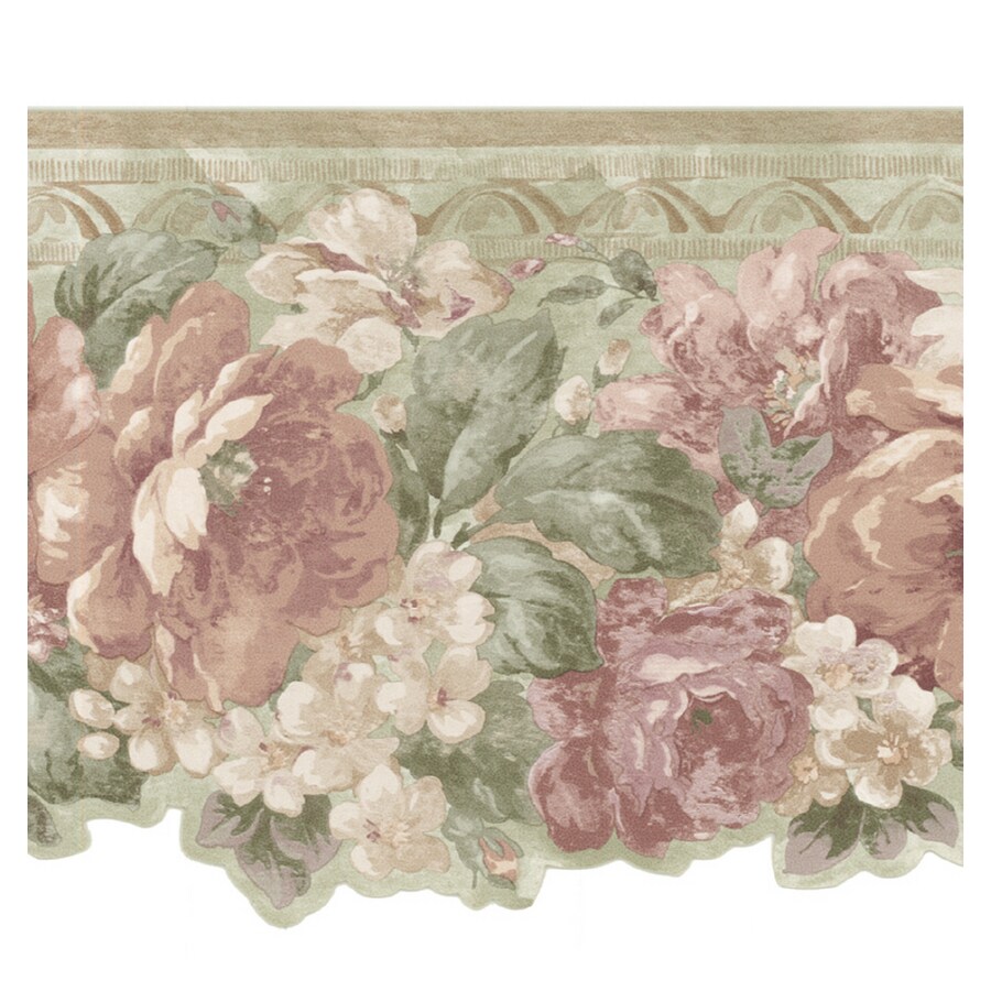 Brewster Wallcovering Floral Die Cut Wallpaper Border at Lowes com