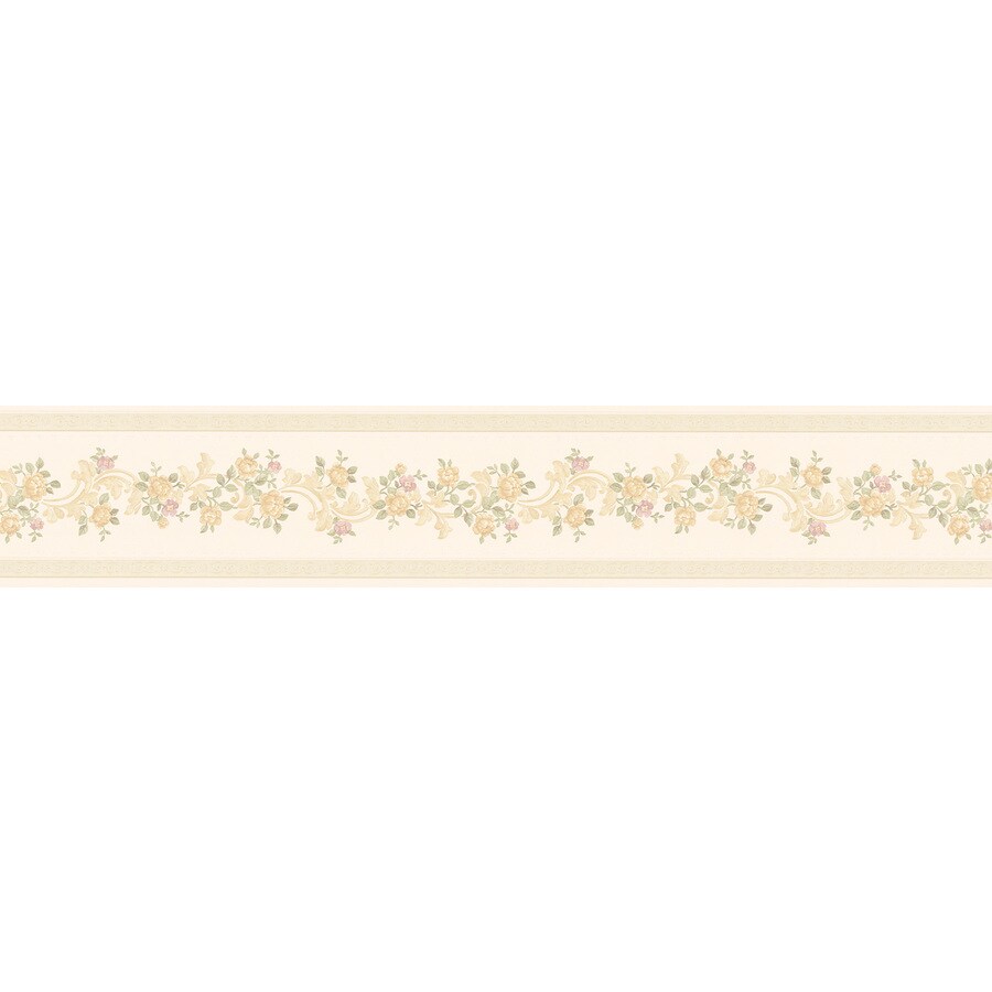 floral scroll border