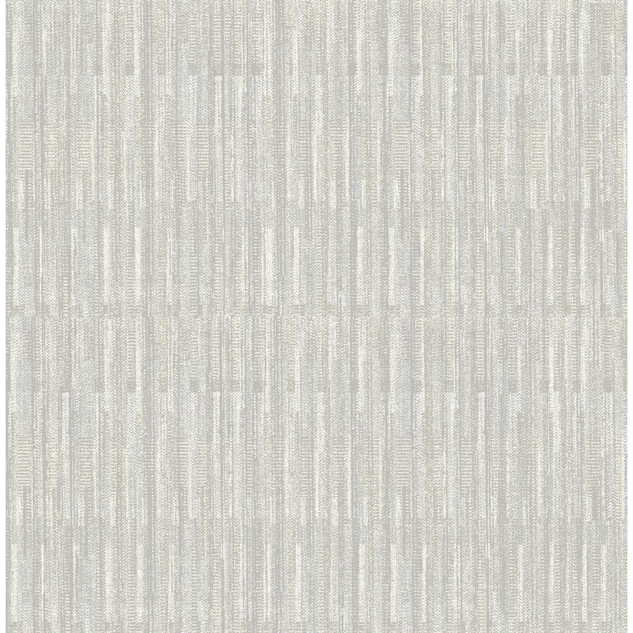 Scott Living 56.4sq ft Light Grey NonWoven Textured Abstract 3D