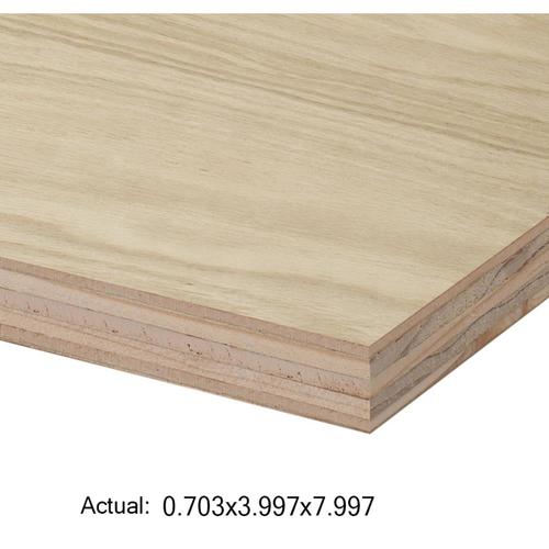 Top Choice 3/4in HPVA Oak Plywood, Application As 4 x 8 at