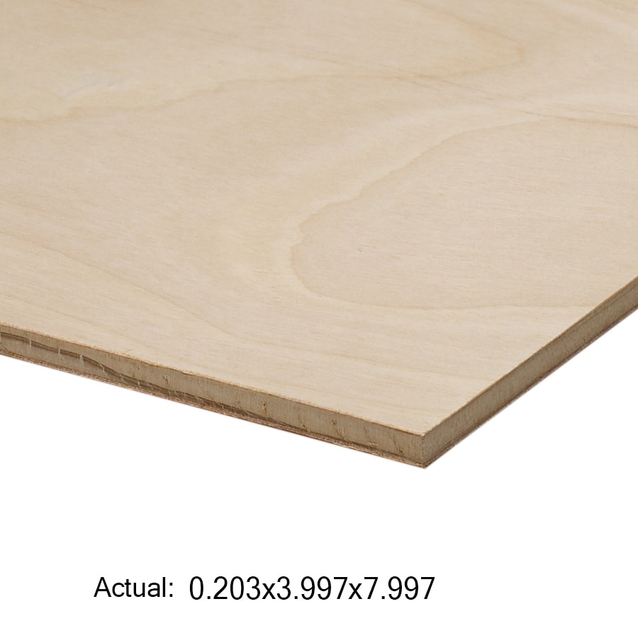 top choice 1/4-in hpva birch plywood, application as 4 x 8