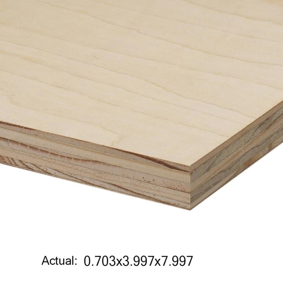 Top Choice 3/4-in HPVA Birch Plywood, Application as 4 x 8 ...