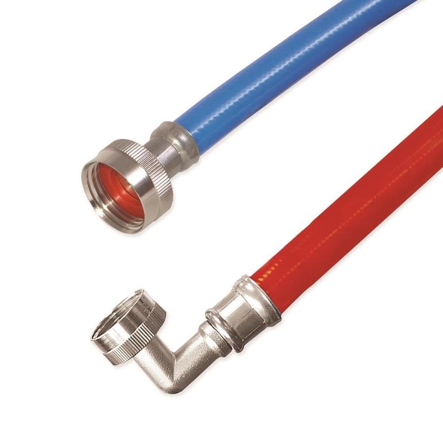 EASTMAN 2Pack 6ft L 3/4in Hose Thread Inlet x 3/4in Outlet Braided