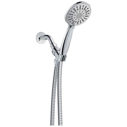 EZ-FLO Chrome 5-Spray Handheld Shower (6-Pack) in the Shower Heads ...