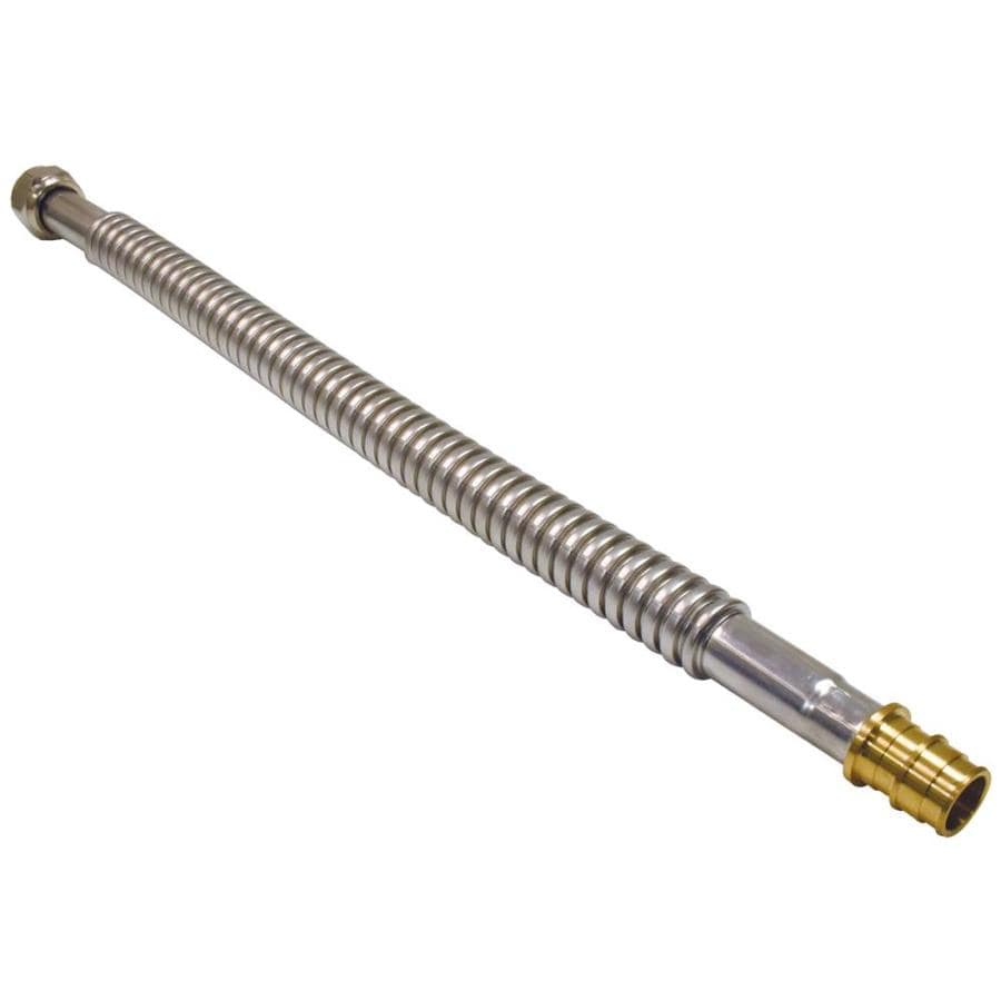 EASTMAN 24in 3/4 In FIP Inlet x 3/4 In Outlet Braided Stainless Steel