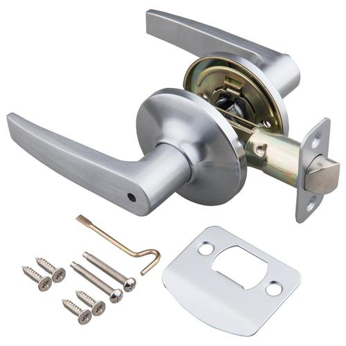 Brinks Entry Tulip Knob And Deadbolt Combo, Polished Brass Finish