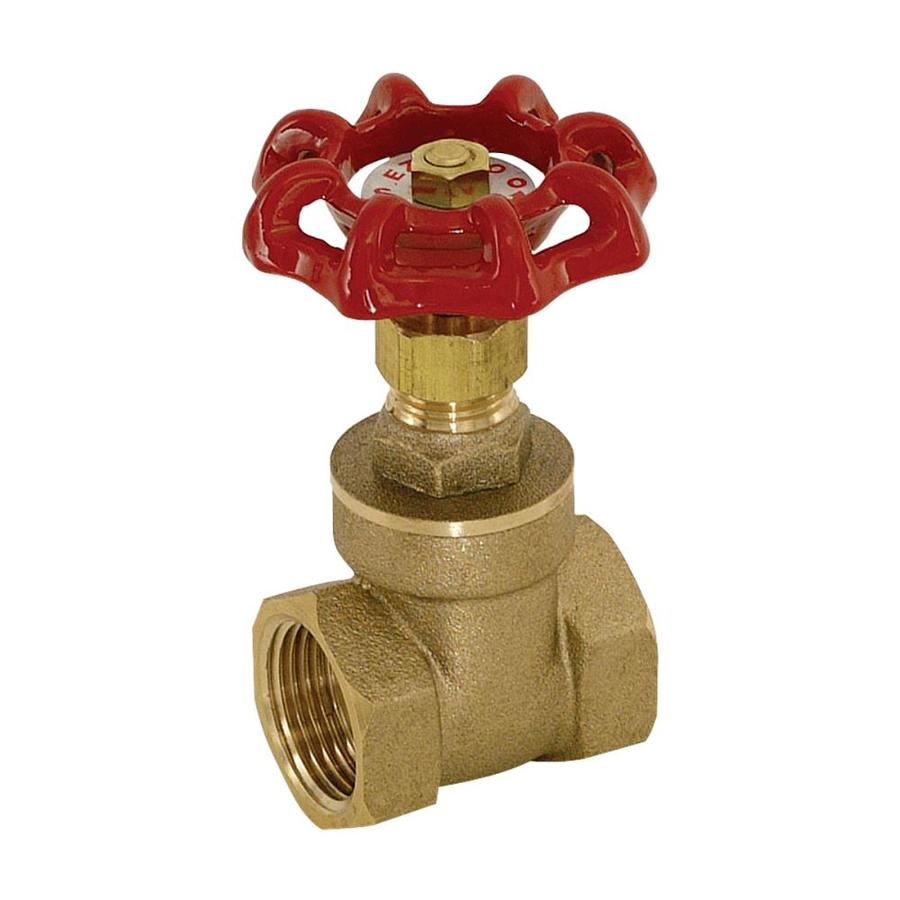 EASTMAN 3/4-in IPS Brass Gate Valve in the Gate Valves department at