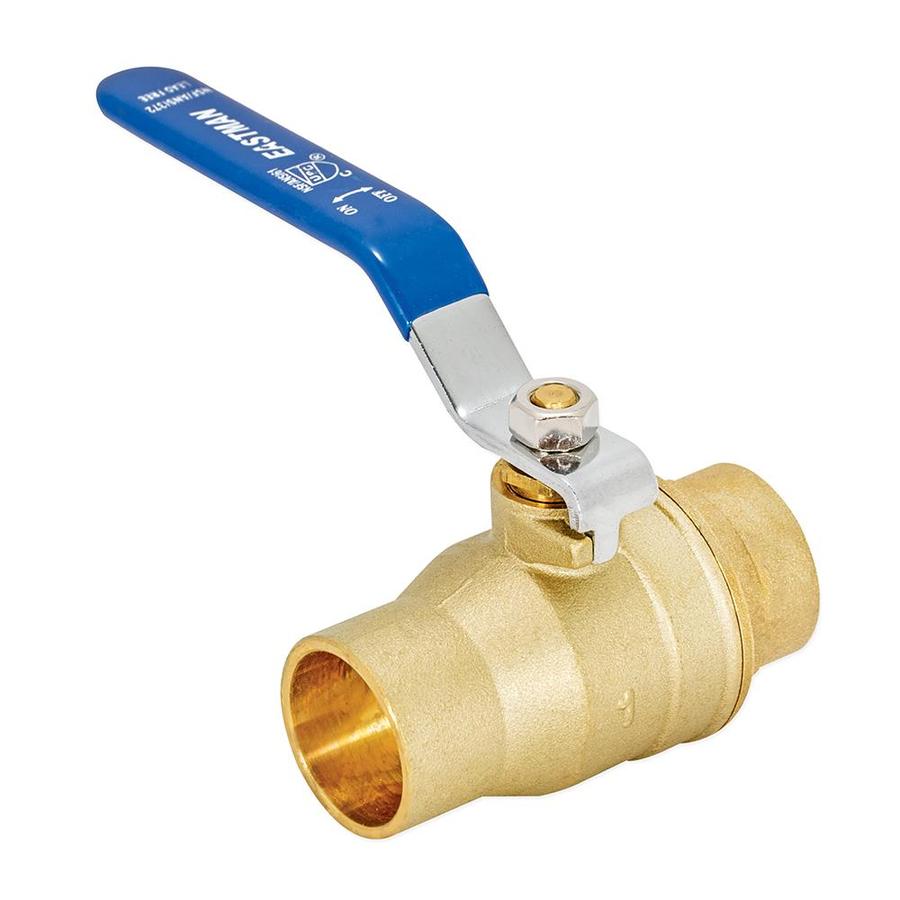 EASTMAN 1-in Sweat Heavy-Duty Full Port Ball Valve in the Ball Valves ...