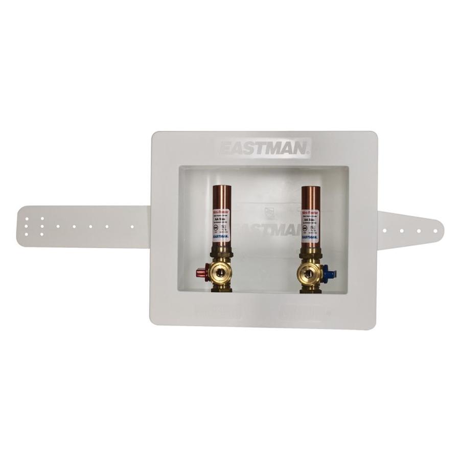 EASTMAN Quarter Turn Ball Valve CPVC Washing Machine Outlet Box in the