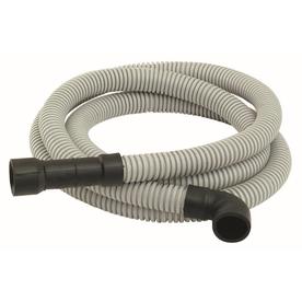 EASTMAN 6-ft 125-PSI Corrugated PVC Dishwasher Drain Hose