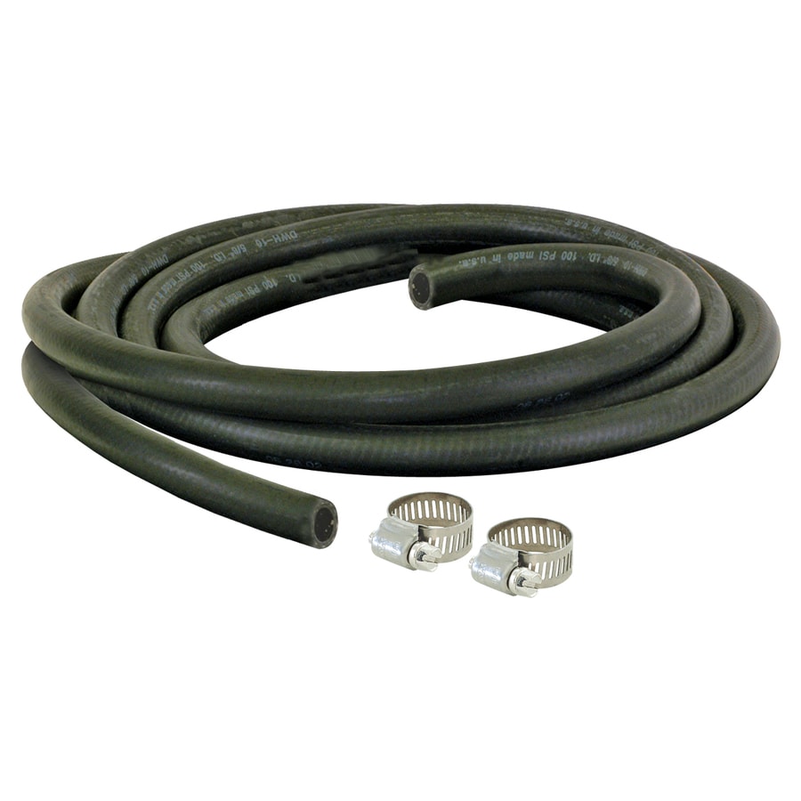 EASTMAN 6Ft 200 Psi Rubber Dishwasher Drain Hose at