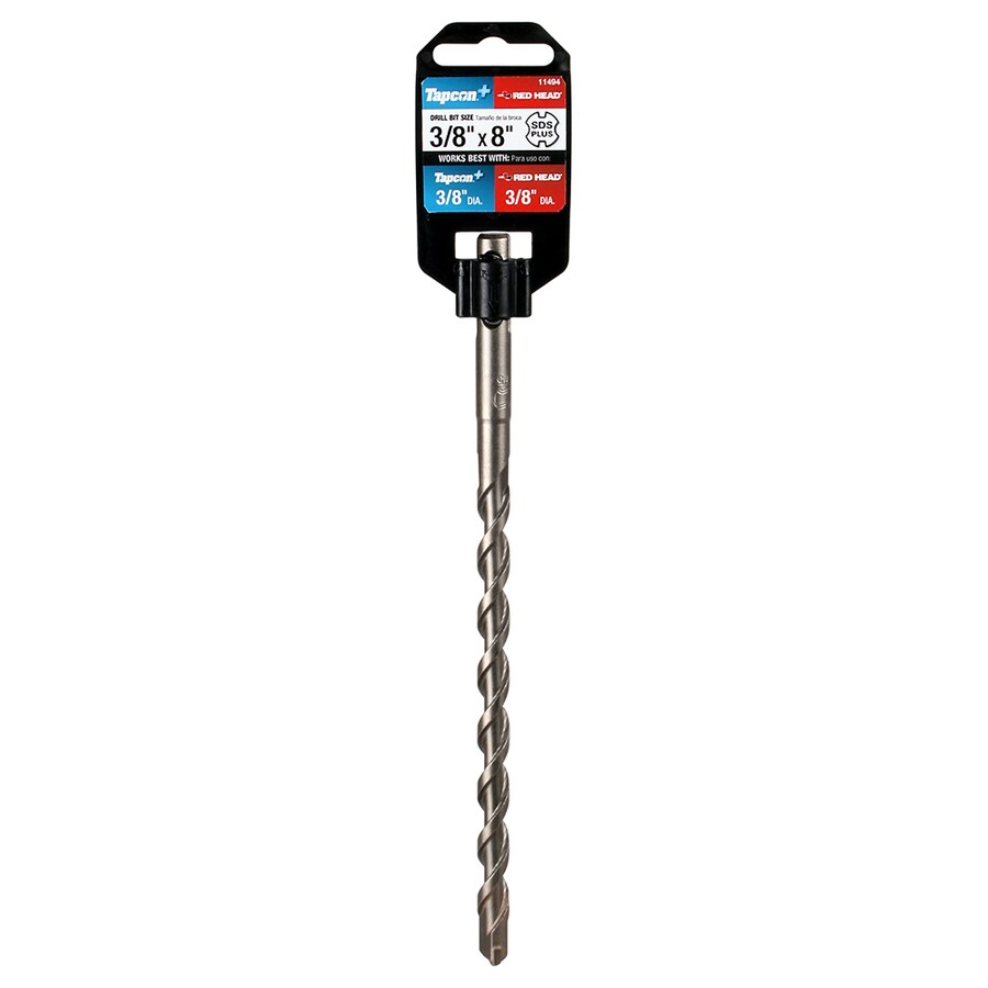 Tapcon 3 8 in X 8 in Carbide Masonry Drill Bit For SDS Plus Drill At 