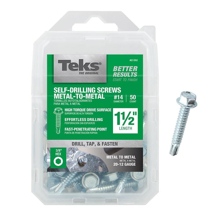 teks-14-x-1-1-2-in-socket-hex-drive-sheet-metal-screws-50-count-in