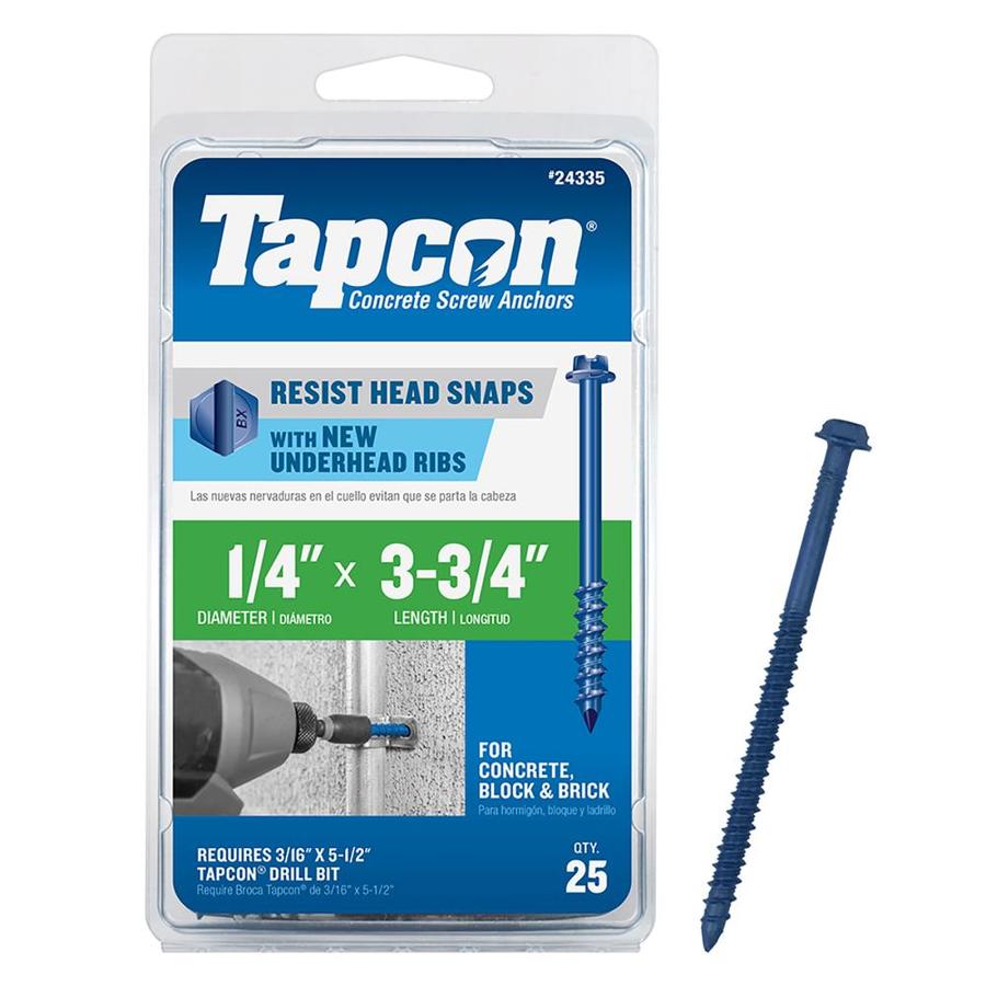 Tapcon Screws Lowes