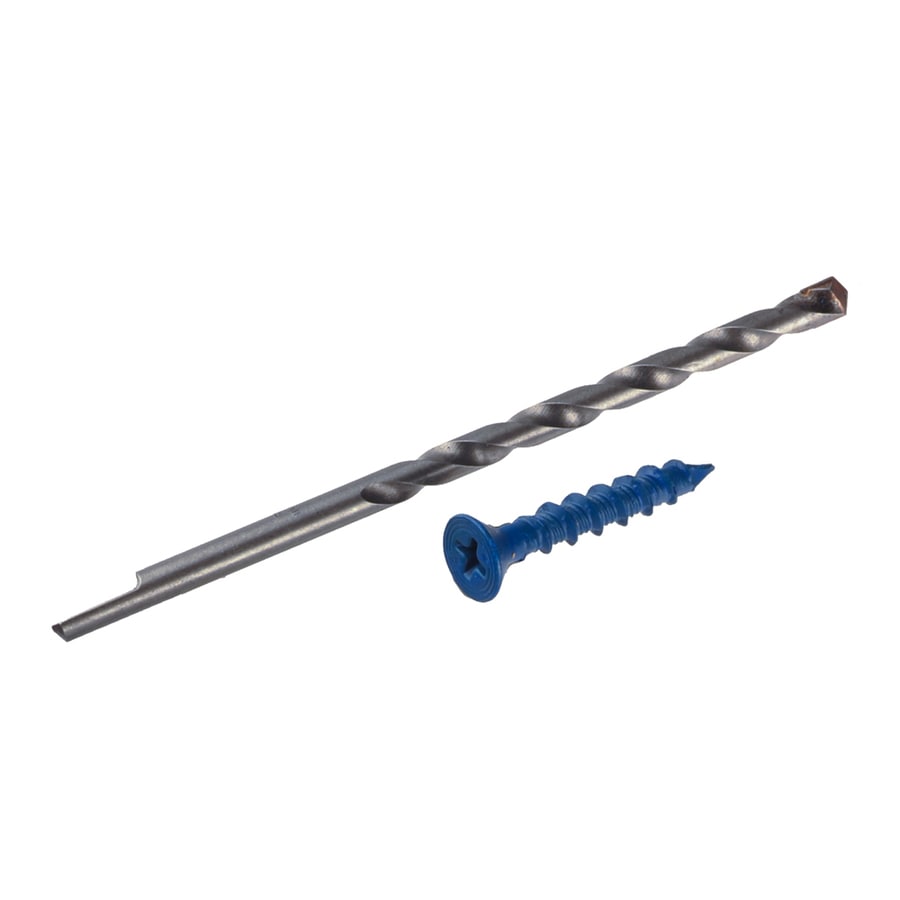 Tapcon 225-Pack 1-1/4-in x 3/16-in Concrete Anchors in the Concrete ...