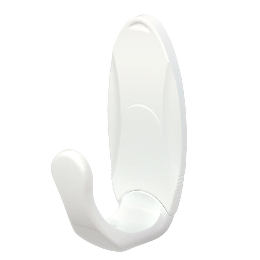 Style Selections Hook 2-Pack White Over-the-door Storage/Utility Hook  (4.4-lb Capacity)