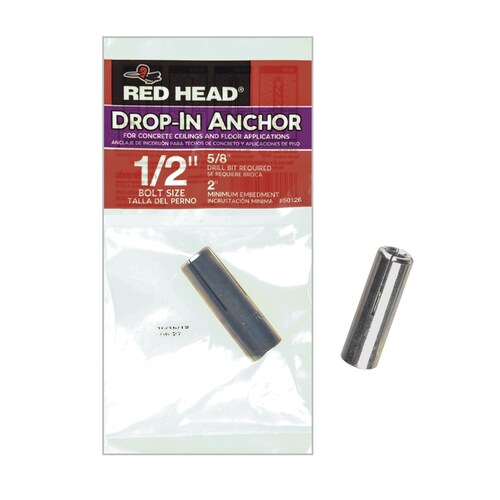 Red Head 2 In X 1 2 In Drop In Anchors At Lowes Com