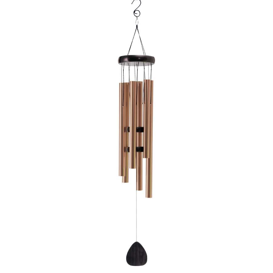 Garden Treasures Bronze Metal Wind Chime at