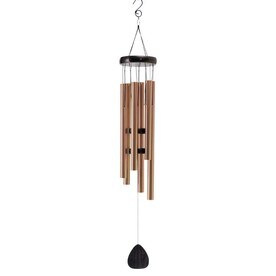 Wind Chimes At Com Garden Treasures Bronze Metal Wind Chime