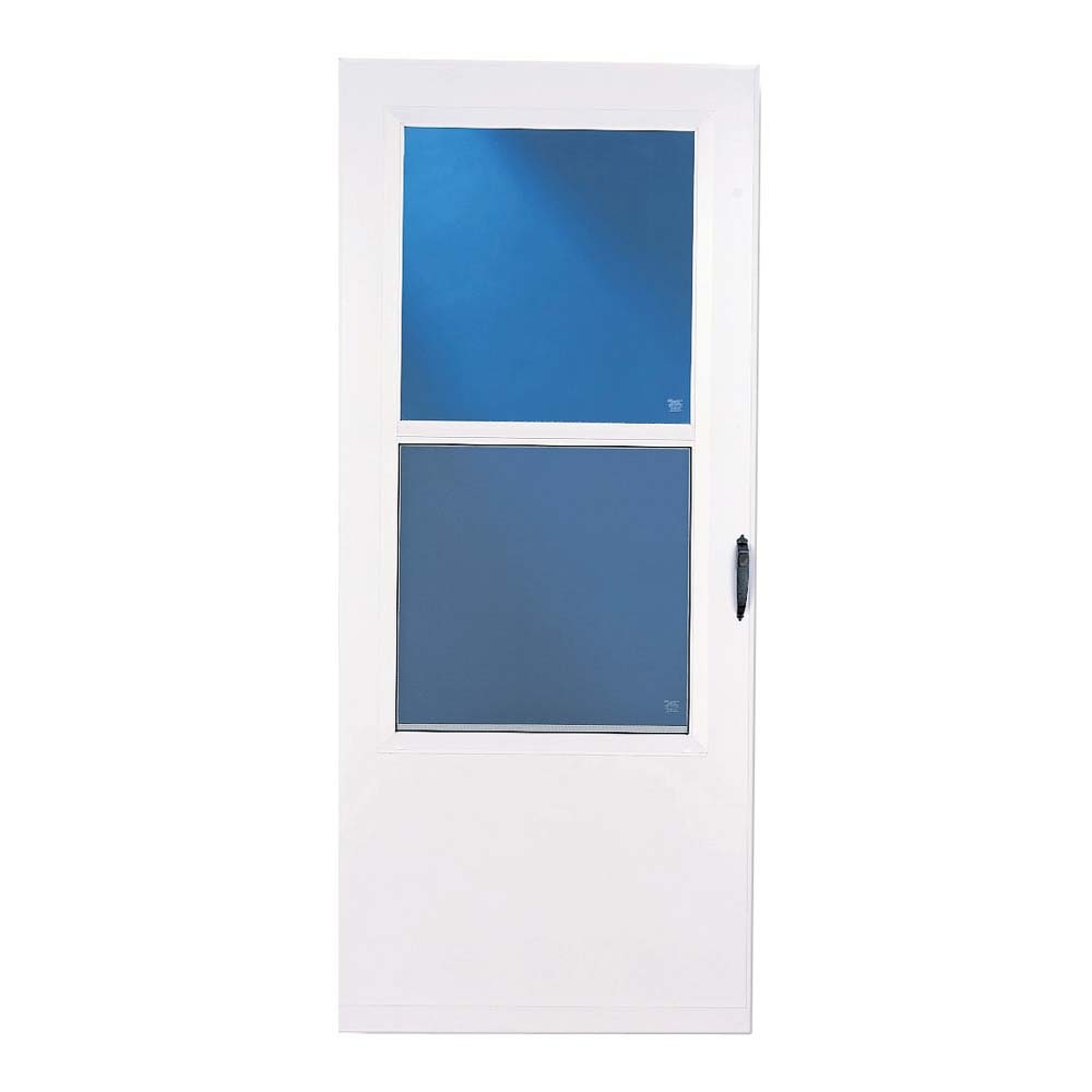 32 White Bismarck Storm Door