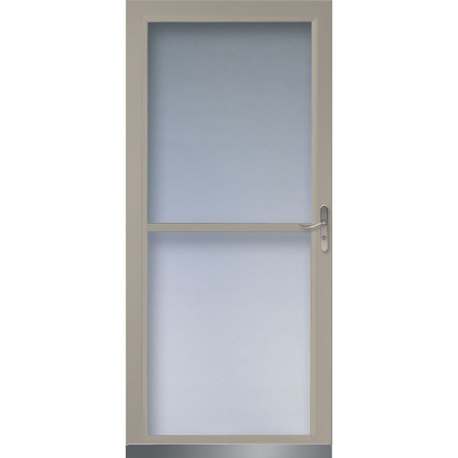 LARSON 32-in x 81-in Full-view Storm Door at Lowes.com
