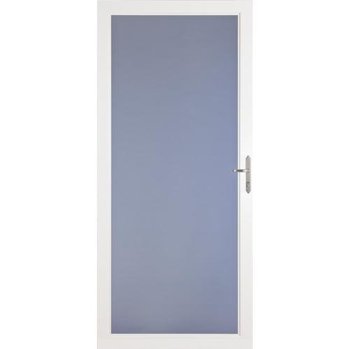 LARSON Williamsburg White FullView Aluminum Storm Door 32in