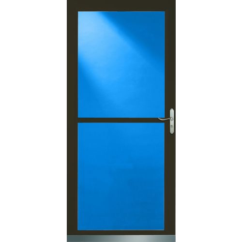 LARSON Tradewinds Brown FullView Tempered Glass Retractable Screen