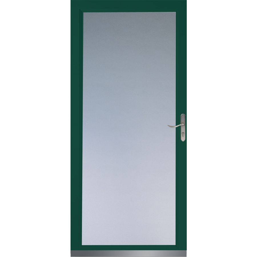 LARSON Signature LowE Green FullView Tempered Glass Aluminum Full