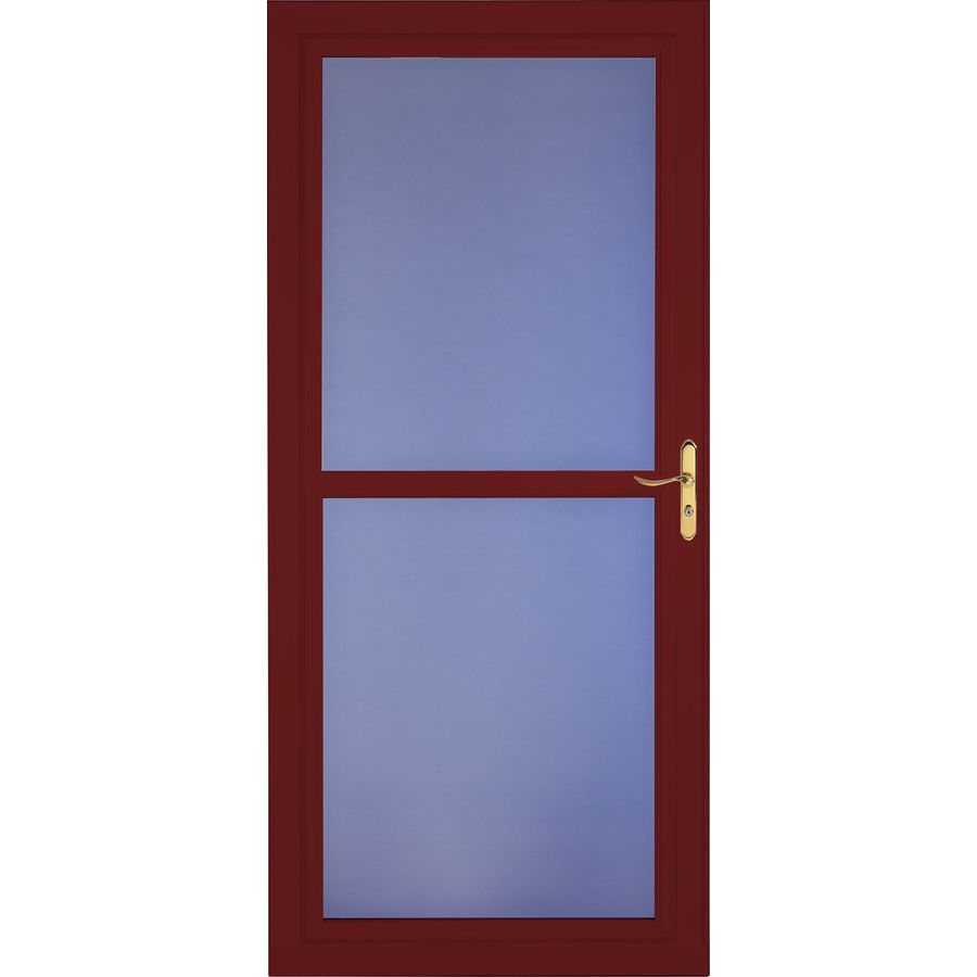 LARSON Tradewinds Cranberry Full-View Aluminum Retractable Screen