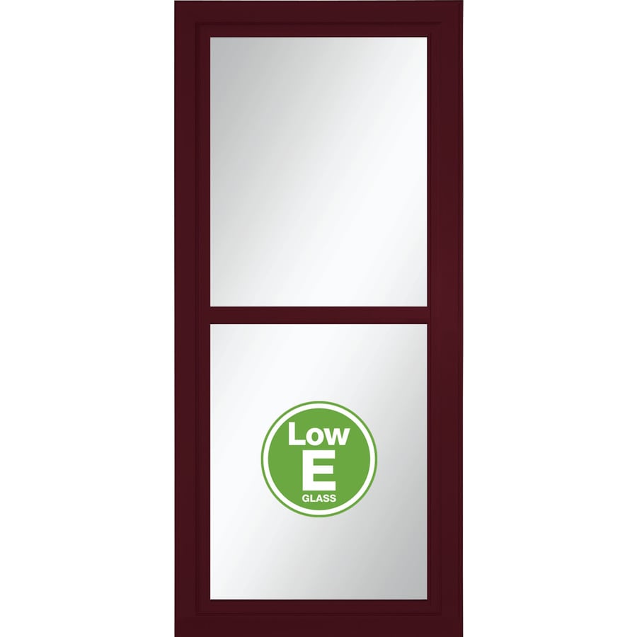 Shop LARSON Tradewinds Low-E Cranberry Full-View Aluminum Storm Door ... Shop LARSON Tradewinds Low-E Cranberry Full-View Aluminum Storm Door ...