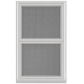 Larson Storm Windows At Lowes Larson Securepro Single Glazed Security Aluminum White Window Rough Opening 24 In