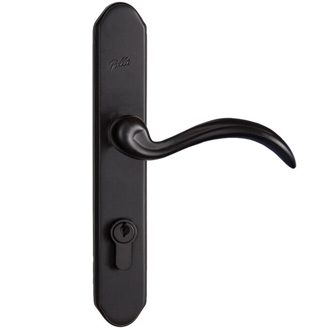 Pella Select Matte Black Storm Door Matching Handleset In The Screen Door Storm Door Handles Department At Lowes Com