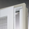 Pella Select Putty Full-View Aluminum Storm Door (Common: 32-in X 81-in ...