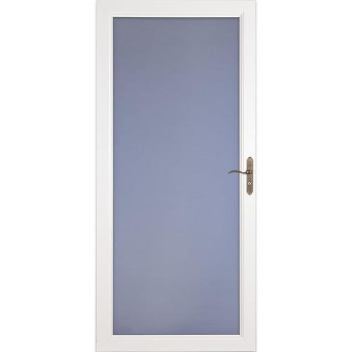 LARSON Signature Premium 32in x 81in White FullView Aluminum Storm