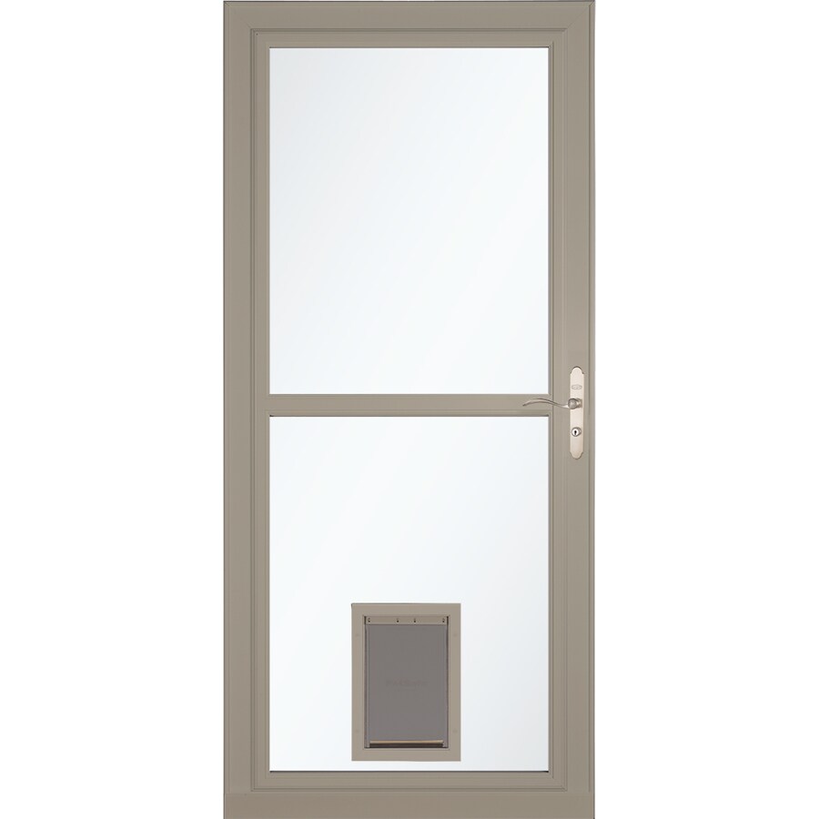 Tradewinds Pet Door Storm Doors At Lowes Com