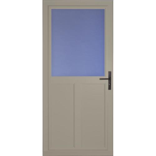 LARSON Tradewinds 32in x 81in Sandstone HighView Aluminum Storm Door